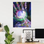 万能の光 ポスター (ホームオフィス)