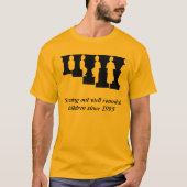 万能の子供の目の錯覚をひっくり返すこと Tシャツ (正面)