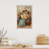 万能知識広告の人民円ペディア ポスター (キッチン)