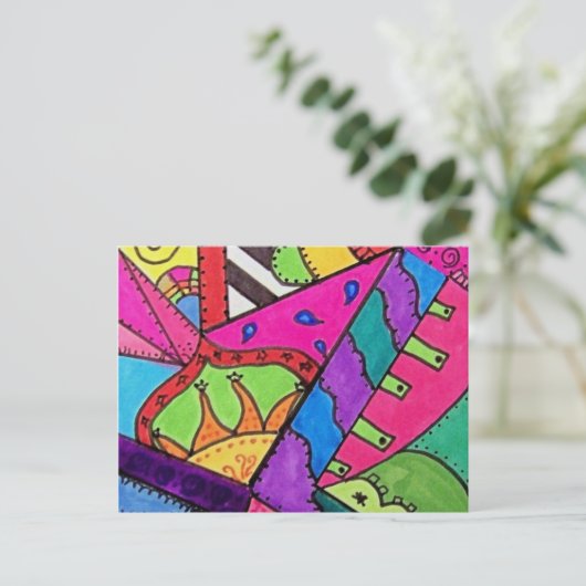 万花鏡 ポストカード (スタンド正面)