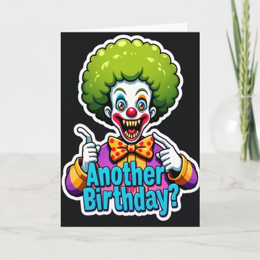 万華鏡のような誕生日カード カード (正面)