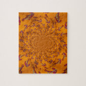 万華鏡のように千変万化するパターンいかりアートプリント ジグソーパズル (縦)