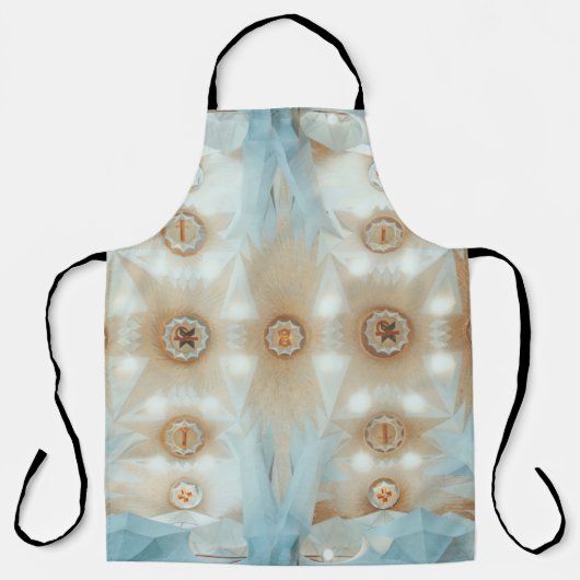 万華鏡のように千変万化するパターンによる天井撮影 エプロン (正面)