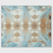 万華鏡のように千変万化するパターンによる天井撮影 ラッピングペーパー (フラット)