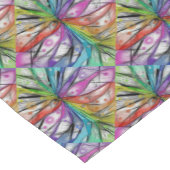 万華鏡のように千変万化するパターンのトンボ ショートテーブルランナー (コーナー)