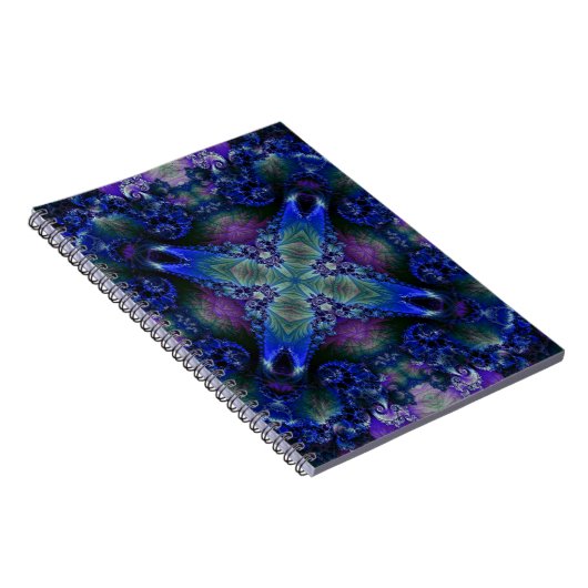 万華鏡のように千変万化するパターンのフラクタル531 ノートブック (右側)