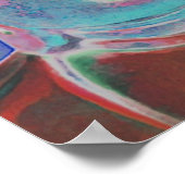 万華鏡のように千変万化するパターンの仏絵を描 ポスター (角)