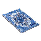 万華鏡のように千変万化するパターンのKeeleyの写真のノート ノートブック (右側)