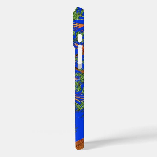 万華鏡のように千変万化するパターンアカシアツリーアートプリント/グラフィック Case-Mate iPhoneケース (裏面 / 左)