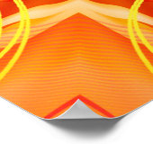 万華鏡のように千変万化するパターンアート29ポスター ポスター (角)