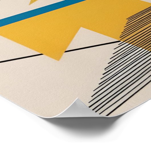 万華鏡のように千変万化するパターンエネルギーバースト ポスター (角)