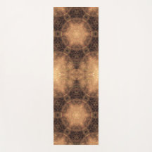 万華鏡のように千変万化するパターンオレンジミストブラックバックグラウンド