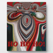 万華鏡のように千変万化するパターンクリスマス:フェスティバルホームデコールセット フォトプラーク (正面)