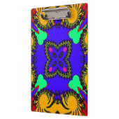 万華鏡のように千変万化するパターンクリップボード クリップボード (左)