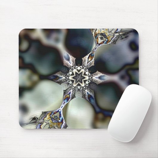 『万華鏡のように千変万化するパターングラフィックスNo.1プリズムソード』 マウスパッド (マウス)