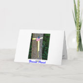 万華鏡のように千変万化するパターングリーティングカード – 抽象デザイン カード (裏面)