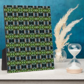 万華鏡のように千変万化するパターングルン フォトプラーク (側面)