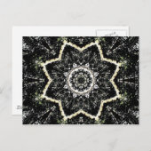 万華鏡のように千変万化するパターンゴシック ポストカード (正面/裏面)
