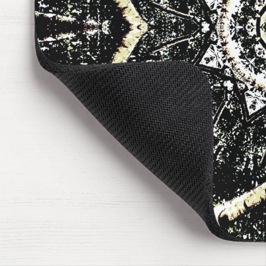 万華鏡のように千変万化するパターンゴシック マウスパッド (コーナー)