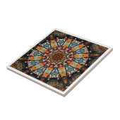 万華鏡のように千変万化するパターンセラミックタイル タイル (側面)