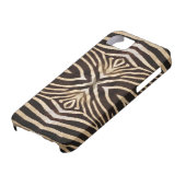 万華鏡のように千変万化するパターンゼブラファーパターン Case-Mate iPhoneケース (下部)