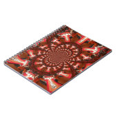 万華鏡のように千変万化するパターンタングアートプリント/グラフィック ノートブック (左側)