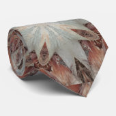 万華鏡のように千変万化するパターンデザインスターオブパームツリートランク ネクタイ (ロール)