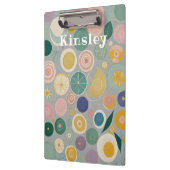 万華鏡のように千変万化するパターンドパーソナライズされたーム クリップボード (左)