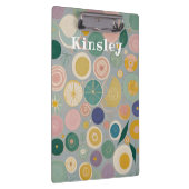 万華鏡のように千変万化するパターンドパーソナライズされたーム クリップボード (右)