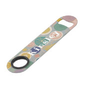 万華鏡のように千変万化するパターンドパーソナライズされたーム スピード栓抜き (正面アングル)