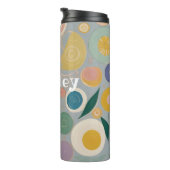 万華鏡のように千変万化するパターンドパーソナライズされたーム タンブラー (回転右)