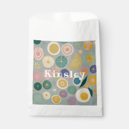 万華鏡のように千変万化するパターンドパーソナライズされたーム フェイバーバッグ