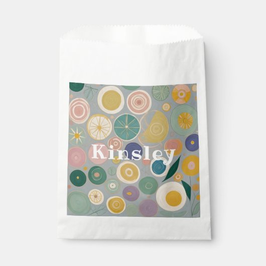 万華鏡のように千変万化するパターンドパーソナライズされたーム フェイバーバッグ (正面)