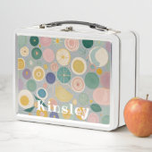 万華鏡のように千変万化するパターンドパーソナライズされたーム メタルランチボックス (インサイチュ)