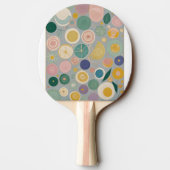 万華鏡のように千変万化するパターンドパーソナライズされたーム 卓球ラケット (裏面)