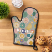 万華鏡のように千変万化するパターンドパーソナライズされたーム 鍋つかみ (トップダウン)