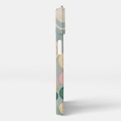 万華鏡のように千変万化するパターンドパーソナライズされたーム iPhoneケース (右側面)