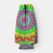 万華鏡のように千変万化するパターンパターン、明クールるい ボトルクーラー (裏面)