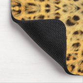 万華鏡のように千変万化するパターンヒョウのファーパターンマウス マウスパッド (コーナー)