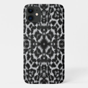 万華鏡のように千変万化するパターンヒョウの毛皮のパターン iPhone 11 ケース