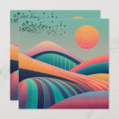 万華鏡のように千変万化するパターンヒルズランドスケープ (正面/裏面)