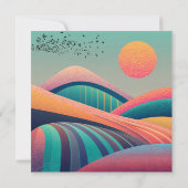 万華鏡のように千変万化するパターンヒルズランドスケープ (裏面)