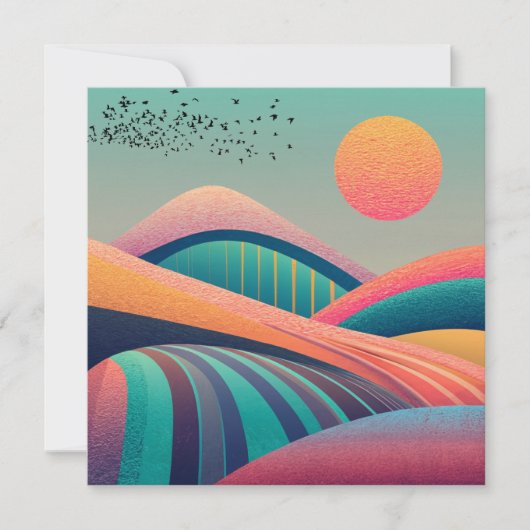 万華鏡のように千変万化するパターンヒルズランドスケープ (正面)