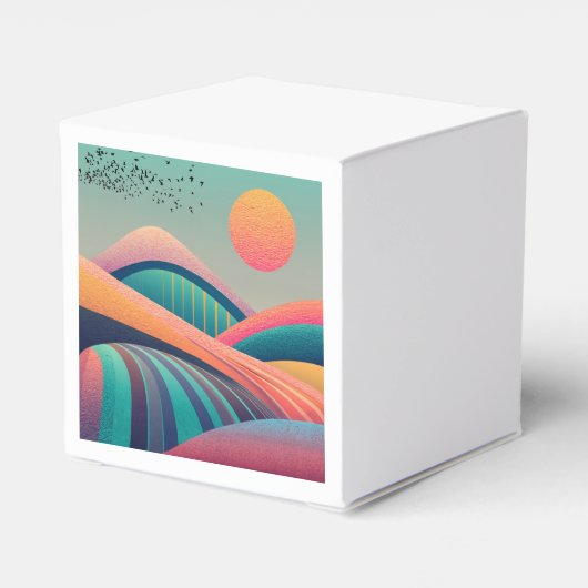 万華鏡のように千変万化するパターンヒルズランドスケープ フェイバーボックス