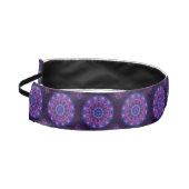 万華鏡のように千変万化するパターンフラクタル – ハートマンダラ+テキスト アスレチックヘッドバンド (左)