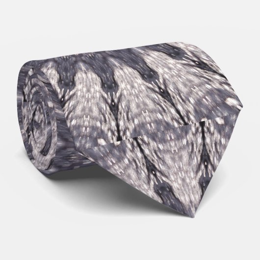 万華鏡のように千変万化するパターンフラワーシェードオブブルーとグレー ネクタイ (ロール)