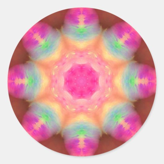 ~万華鏡のように千変万化するパターンフルオロオクタゴン~ ラウンドシール (正面)