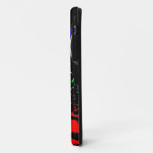 万華鏡のように千変万化するパターンフルードアートプリント Case-Mate iPhoneケース (裏面/左)