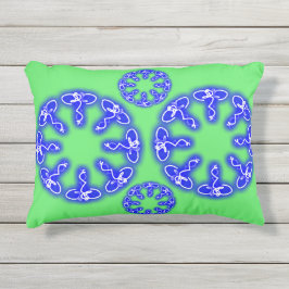 万華鏡のように千変万化するパターンプリント アウトドアクッション