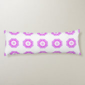 万華鏡のように千変万化するパターンプリント ボディピロー (裏面)